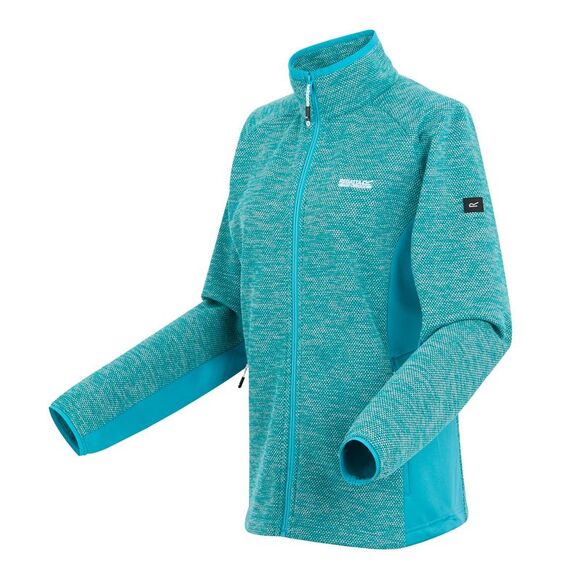 Regatta Womens/Ladies Highton IV Full Zip Fleece Jacket / Tahoe Blue - Picture 3 of 6